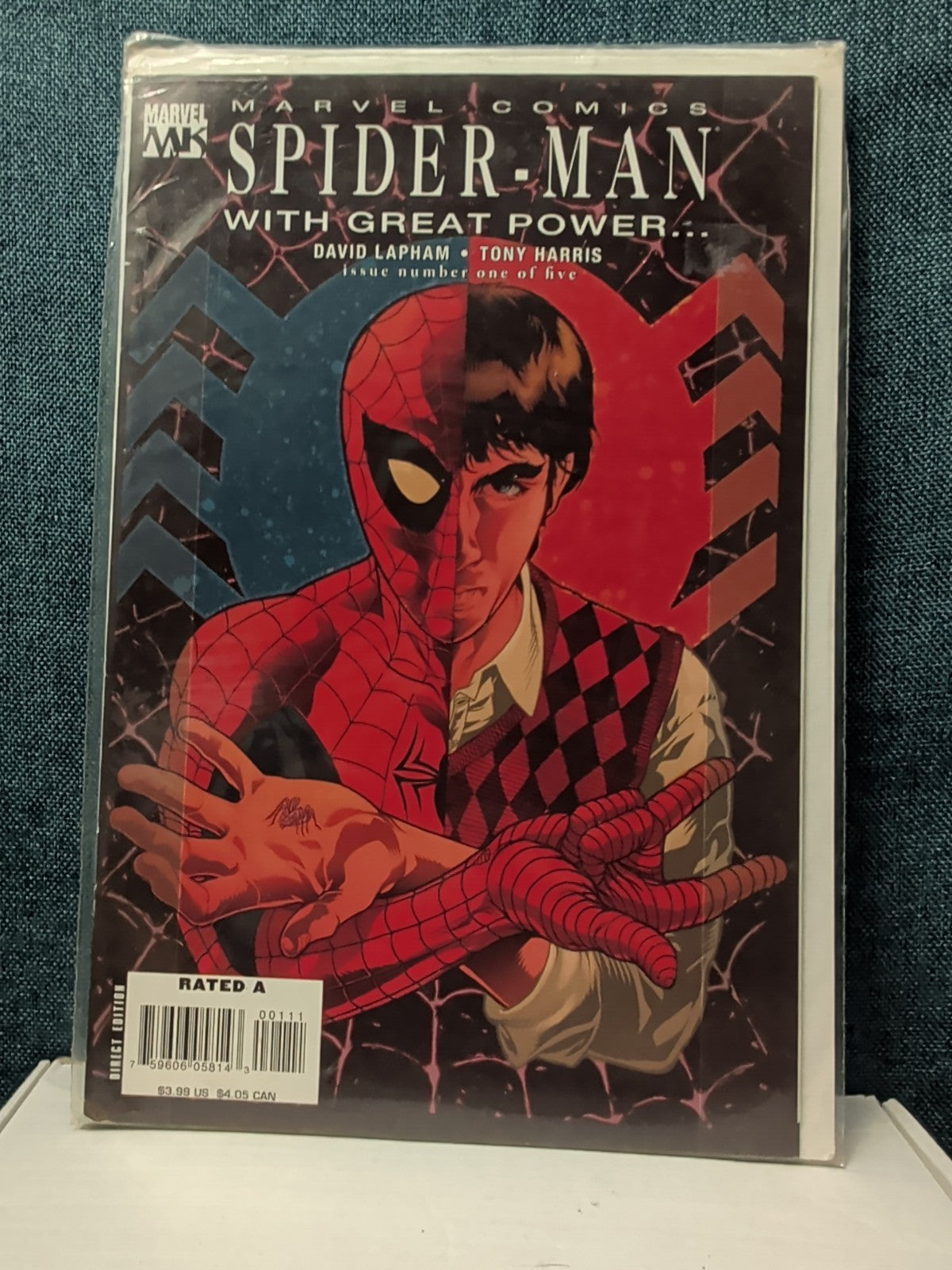Spider-Man With Great Power #1 2008 Tony Harris Art Peter Parker