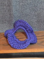 2 Handmade Crochet Hair Scrunchies Pick Colors USA Cozy