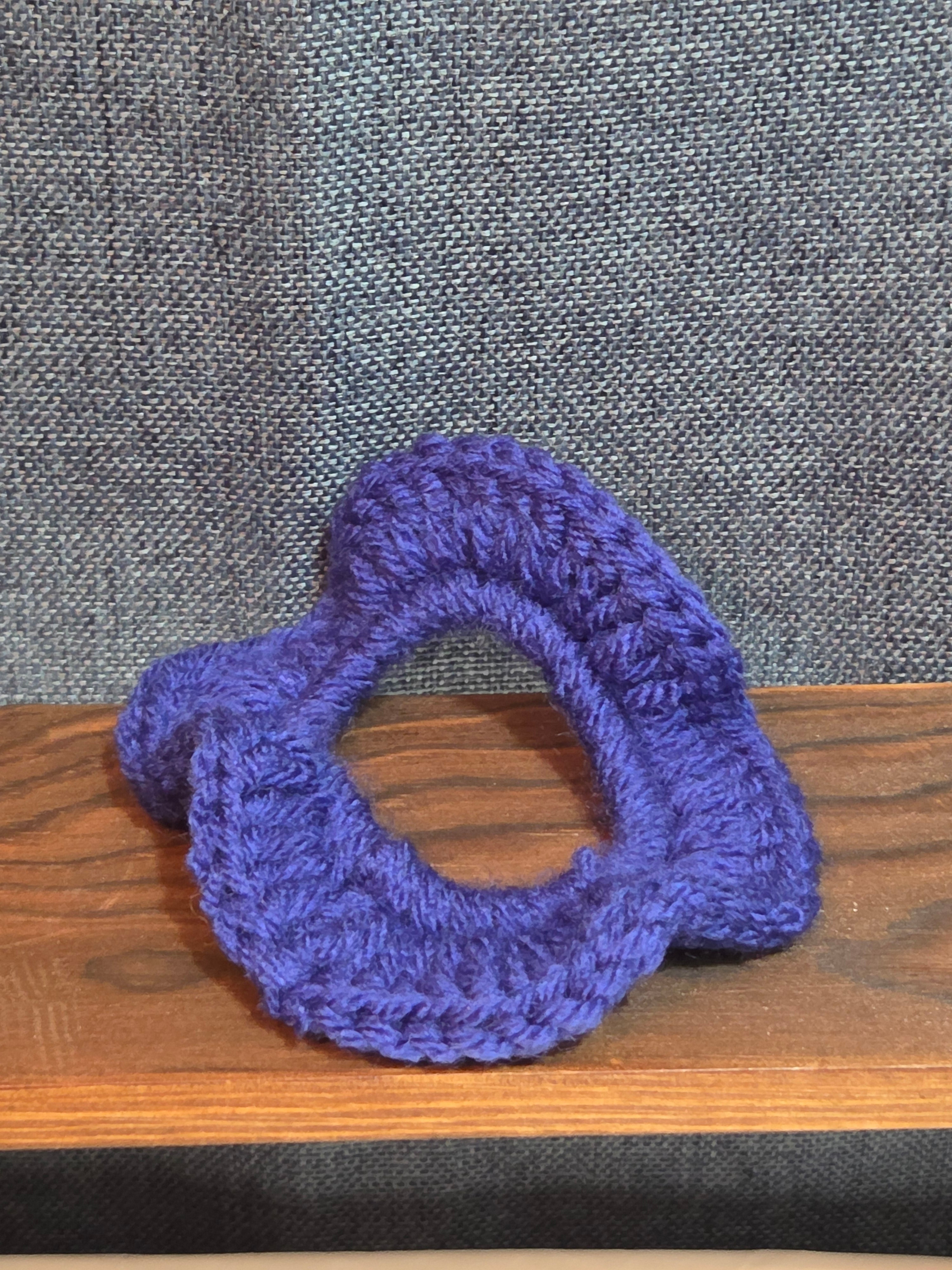 2 Handmade Crochet Hair Scrunchies Pick Colors USA Cozy