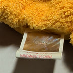 Ty Beanie Baby POOPSIE THE BEAR | 2001 Retired MWMT | Vintage Yellow Teddy Bear