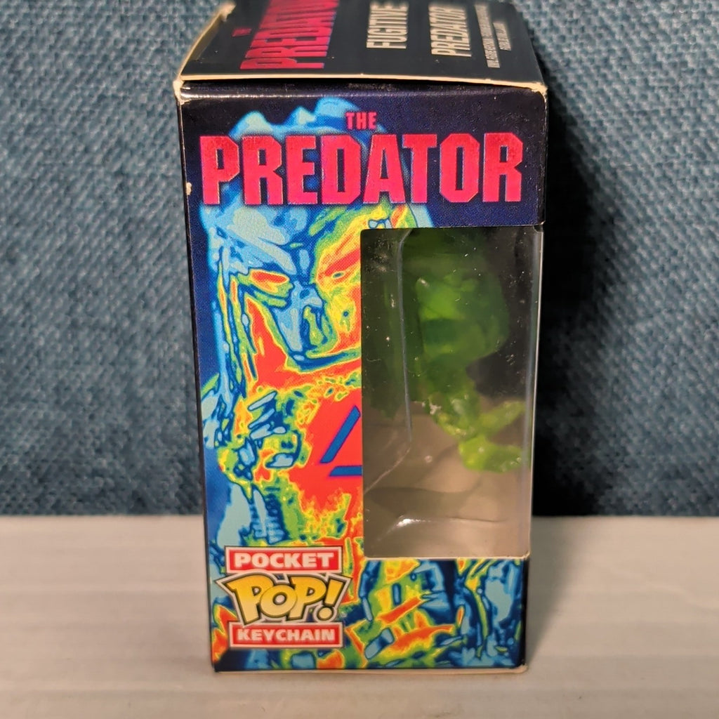 Funko Pocket POP Keychain Fugitive Predator Clear Green EXCLUSIVE