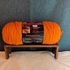 Red Heart Super Saver Pumpkin Orange Acrylic Yarn Cozy Fall NWT E300