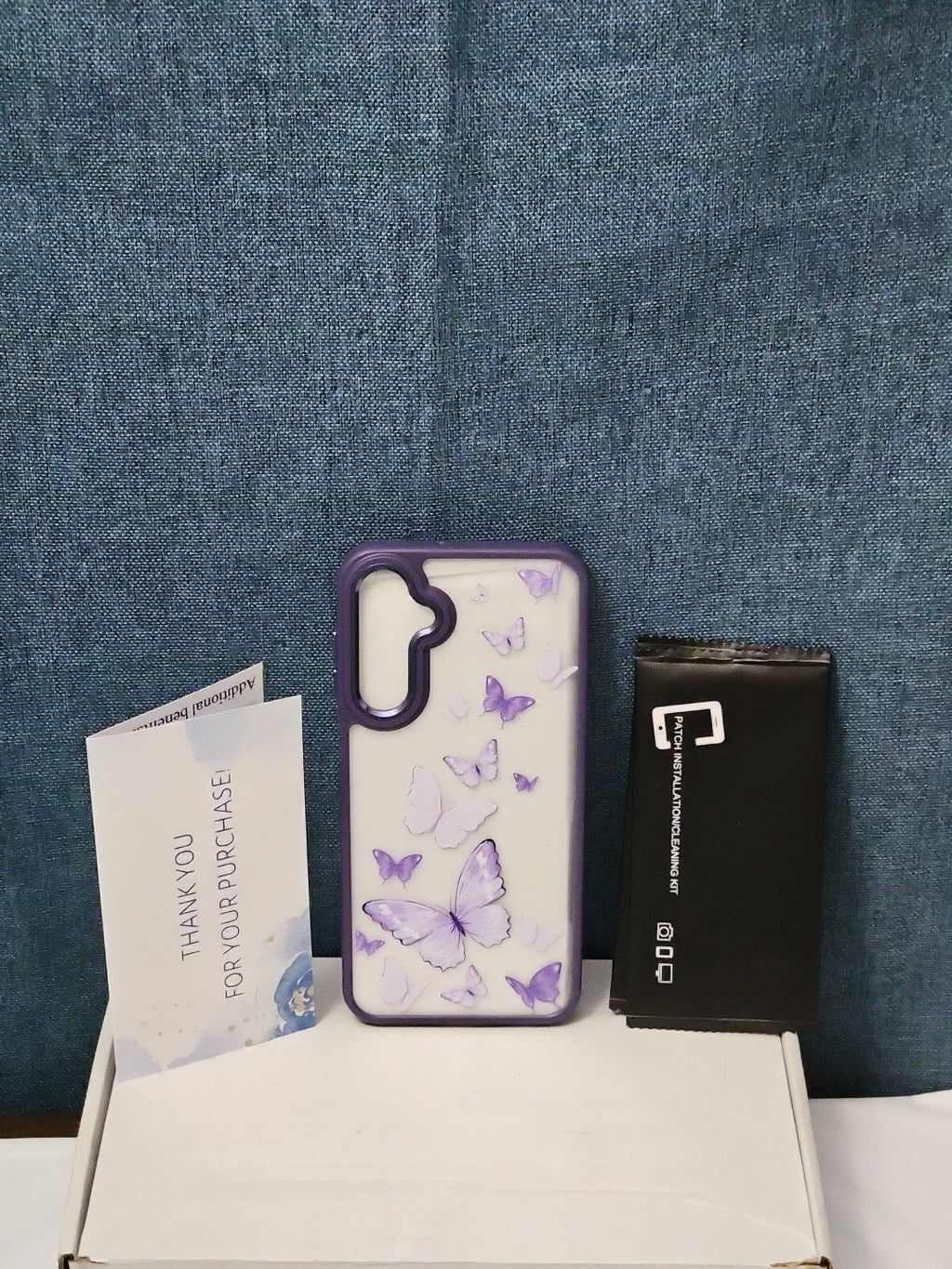 NEW DagoRoo for Samsung Galaxy S25 5G Case | Purple Butterfly Kit