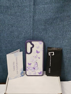 NEW DagoRoo for Samsung Galaxy S25 5G Case | Purple Butterfly Kit