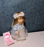 Cameo Kids Collection Porcelain Fairy Doll Blue Dress NWT 697738124490