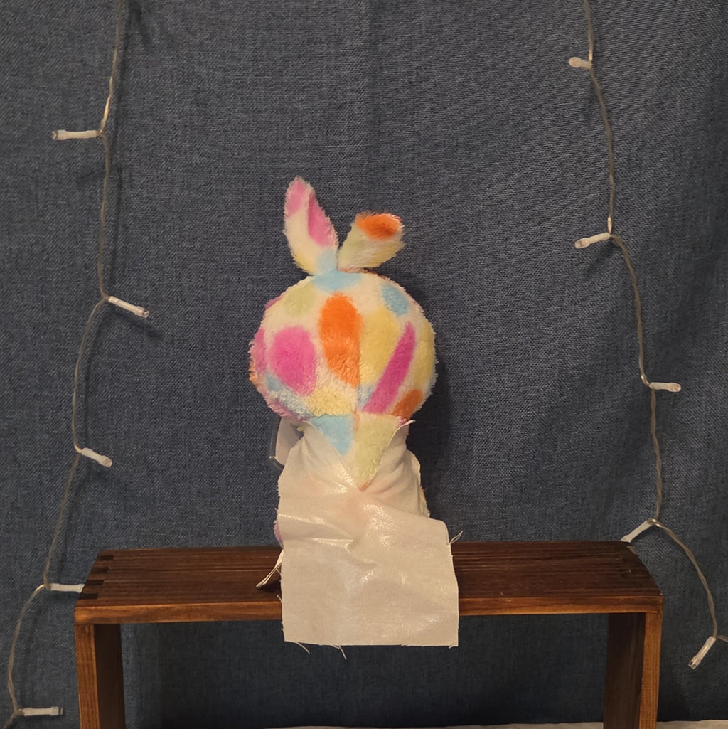 Ty Beanie Boos Bloomy Pastel Bunny Plush 6" Glitter Eyes Easter Bunny