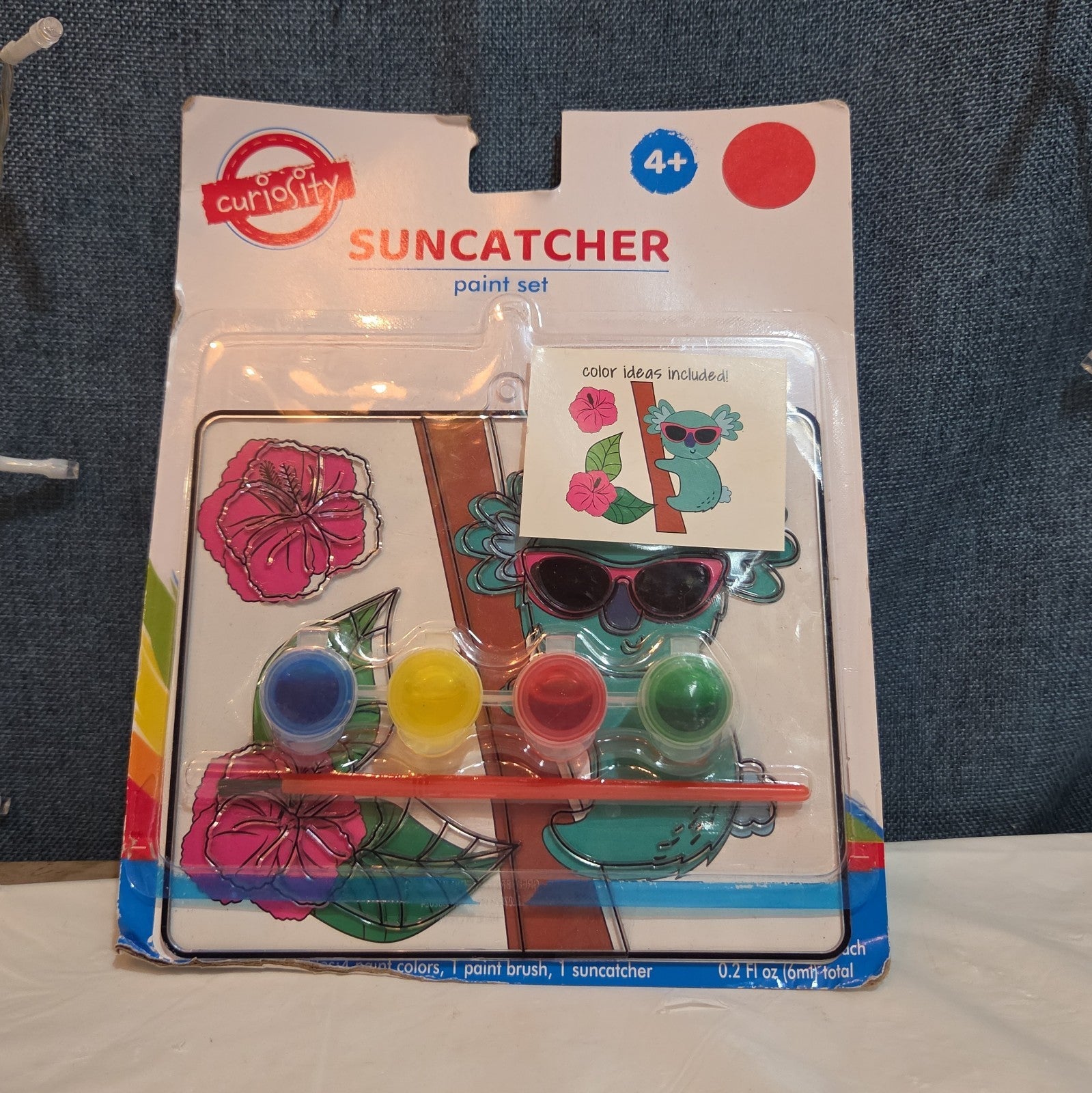 Curiosity Koala Suncatcher Paint Kit Window Art Kids