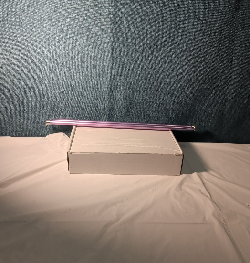Boye Size 5 Aluminum Knitting Needles 14 Inch Straight Pair Purple Vintage 6328