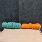 Vintage Columbia Minerva Persian Wool Yarn 7 Skeins 100% Virgin Wool Needlepoint