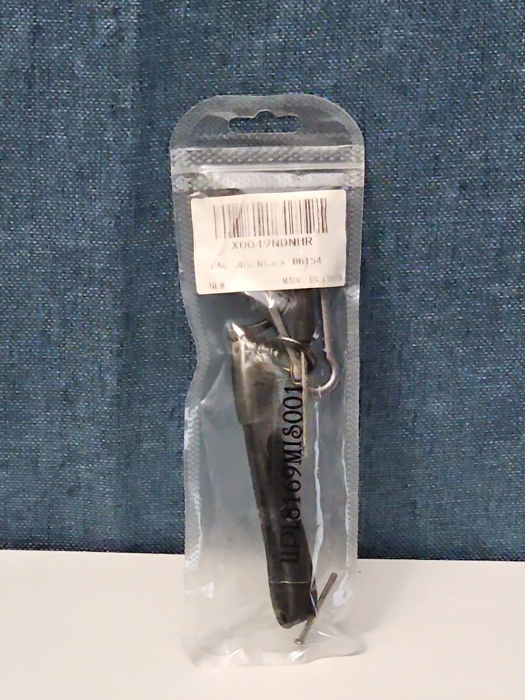 Genuine Leather GMC Car Keychain Set | Black Metal Key Ring Screwdriver Included
