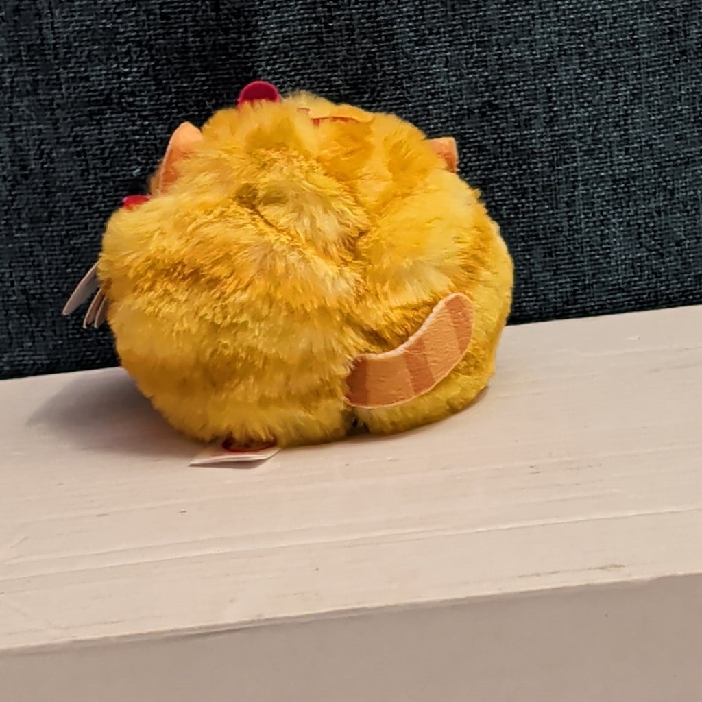 Ty Puffies Tabitha Orange Cat 4" Weighted Plush Toy Always Lands On Feet MWMT
