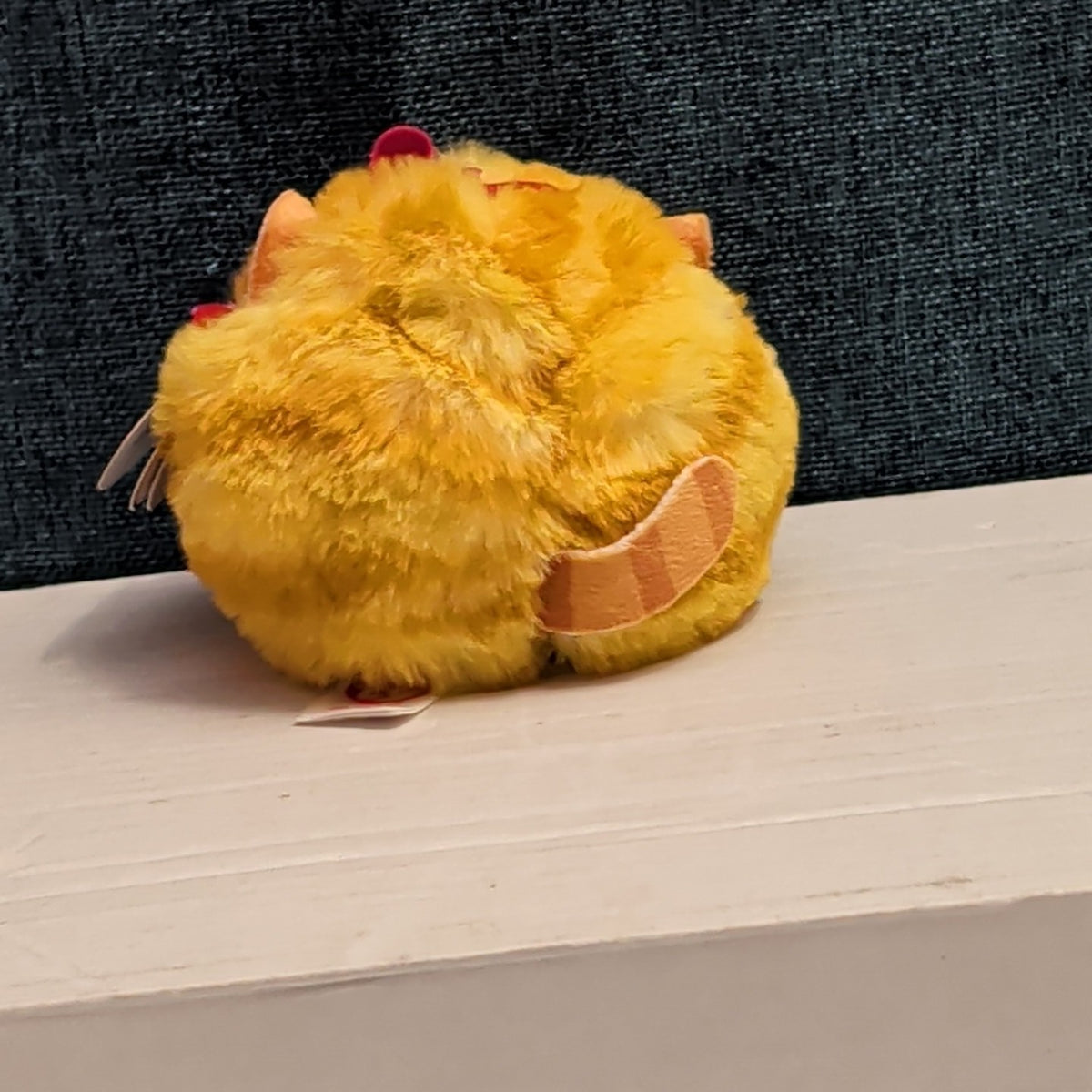 Ty Puffies Tabitha Orange Cat 4" Weighted Plush Toy Always Lands On Feet MWMT