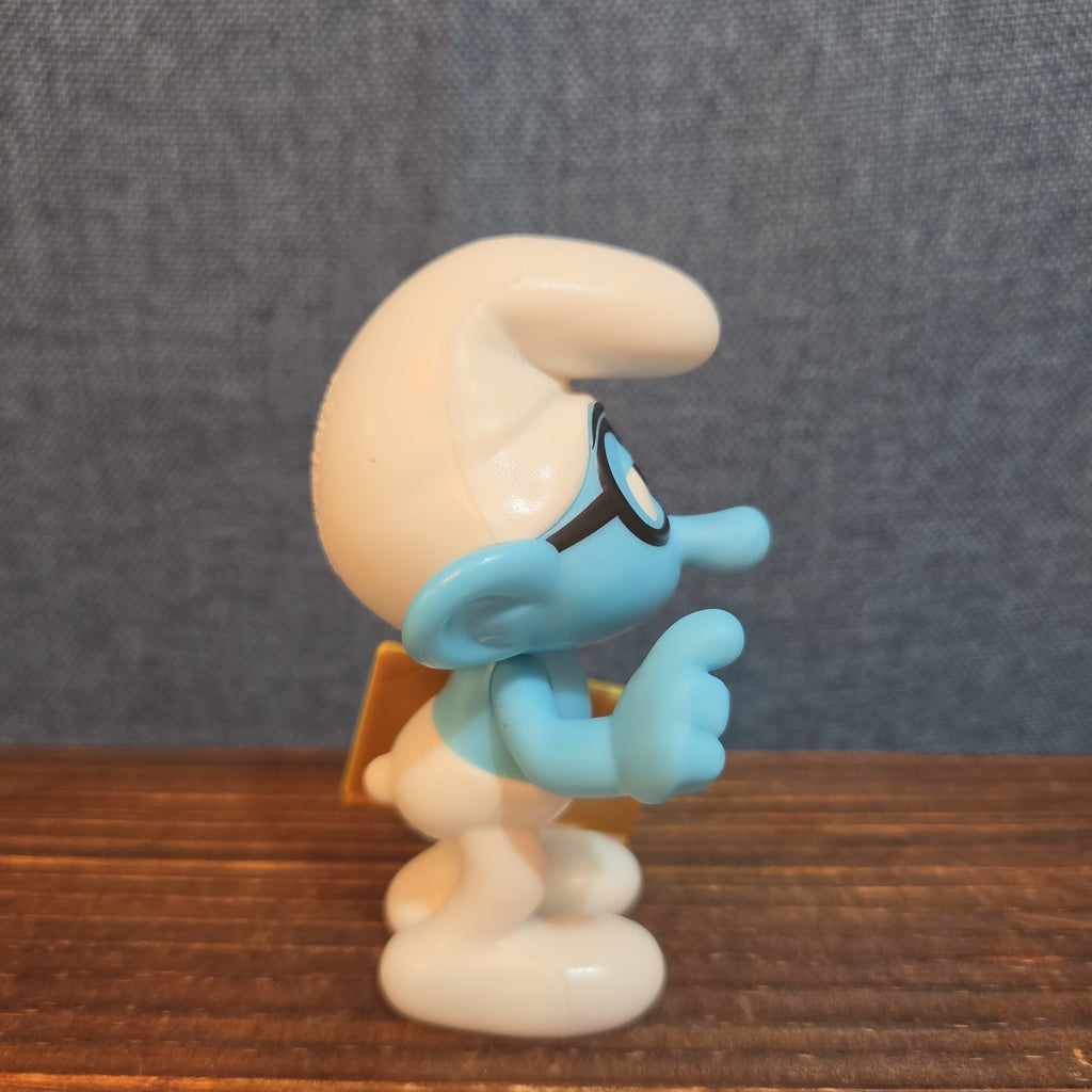 Peyo BKC Brainy Smurf PVC Figure 2024 Nostalgic Cartoon Toy