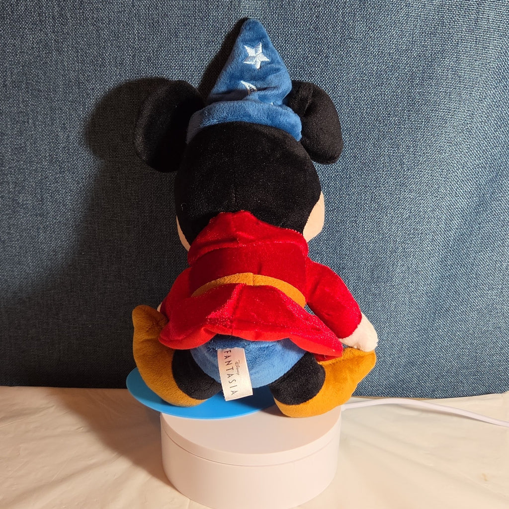 Disney Fantasia Sorcerer Mickey Mouse Plush 12" Theme Park