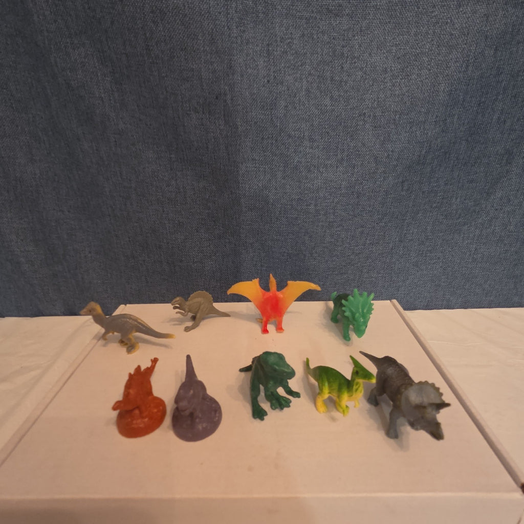 9 Mini Dinosaur Figures Box Set