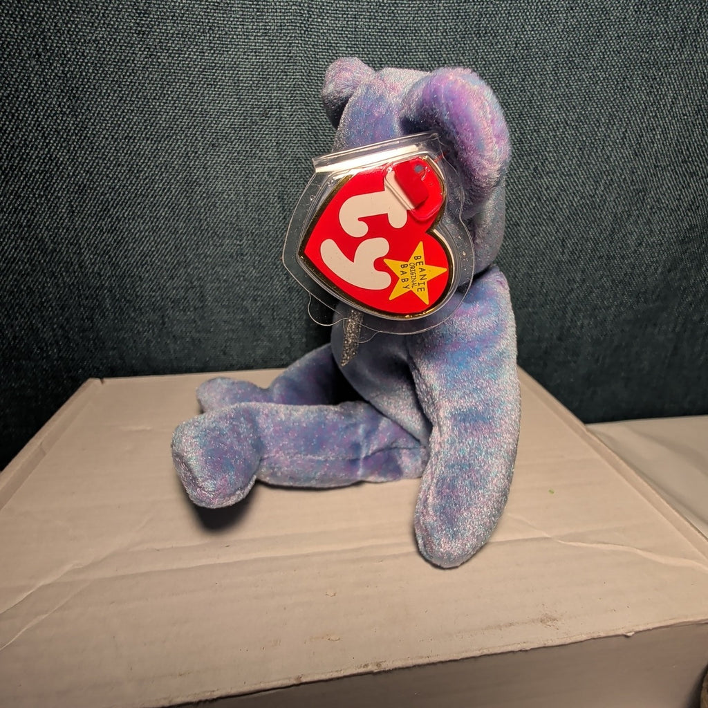 Clubby II Ty Beanie Baby 1999 Retired Official Club Bear MWMT w/ Tag Protector