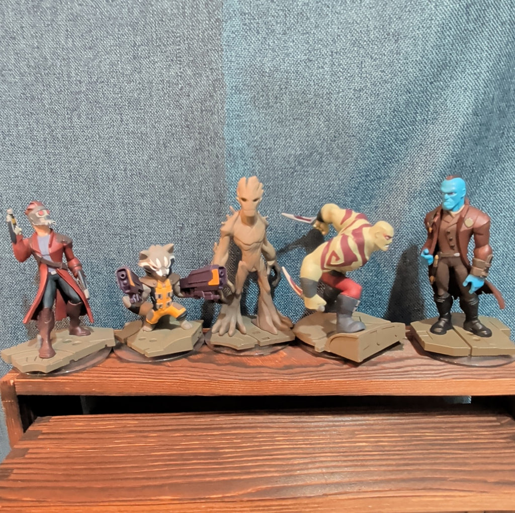 Disney Infinity 2.0 Guardians Galaxy 5 Figure Lot PVC Loose