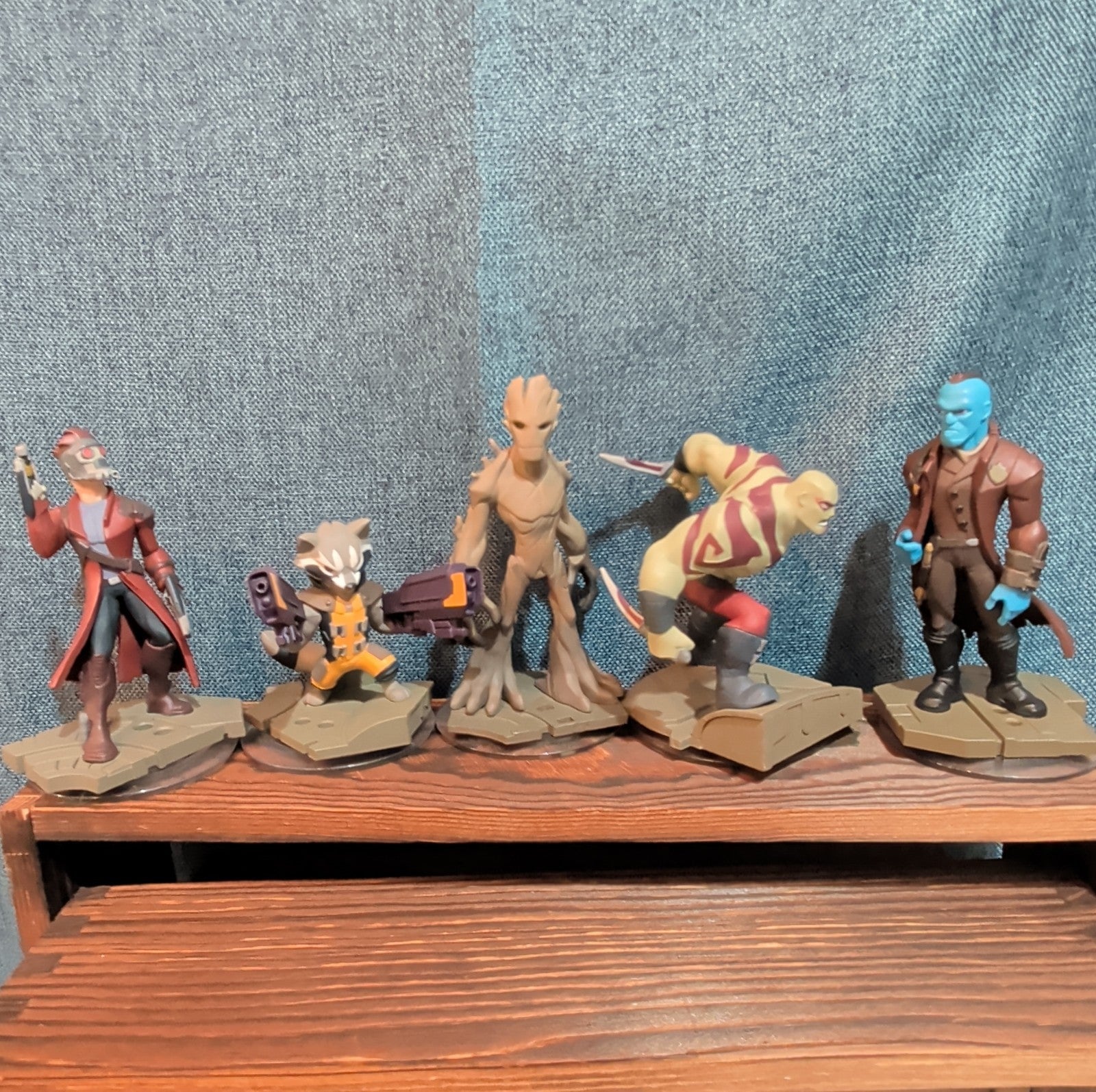Disney Infinity 2.0 Guardians Galaxy 5 Figure Lot PVC Loose