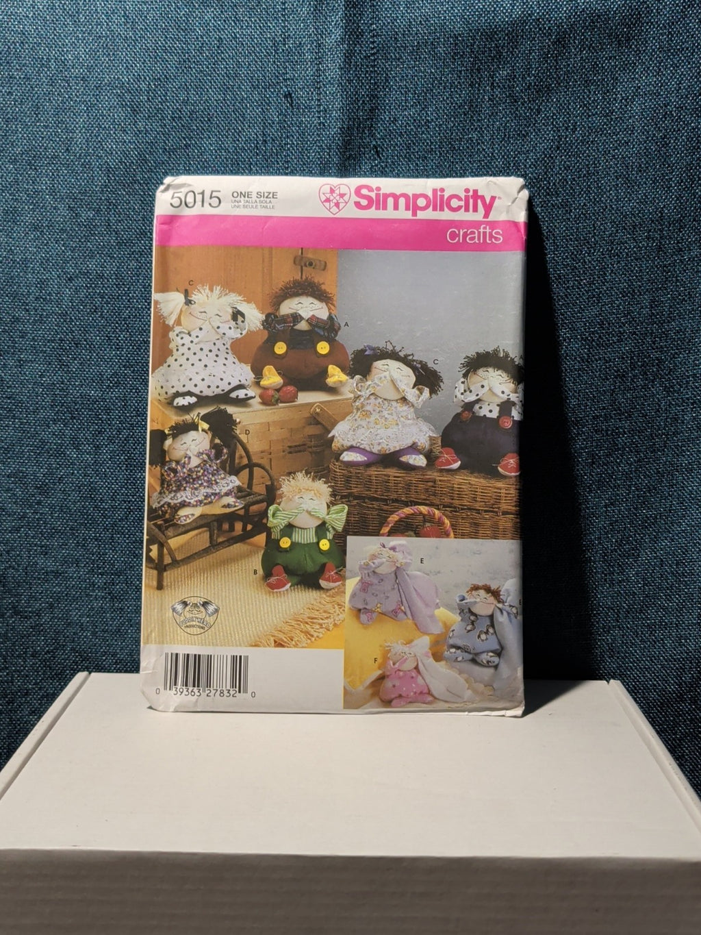 5015 Puddin' Head Doll Pattern UNCUT | Giggling Soft Doll 2004