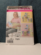 Simplicity 4075 Shirley Botsford Baby Accessories Pattern 2006 Diaper Bag UNCUT