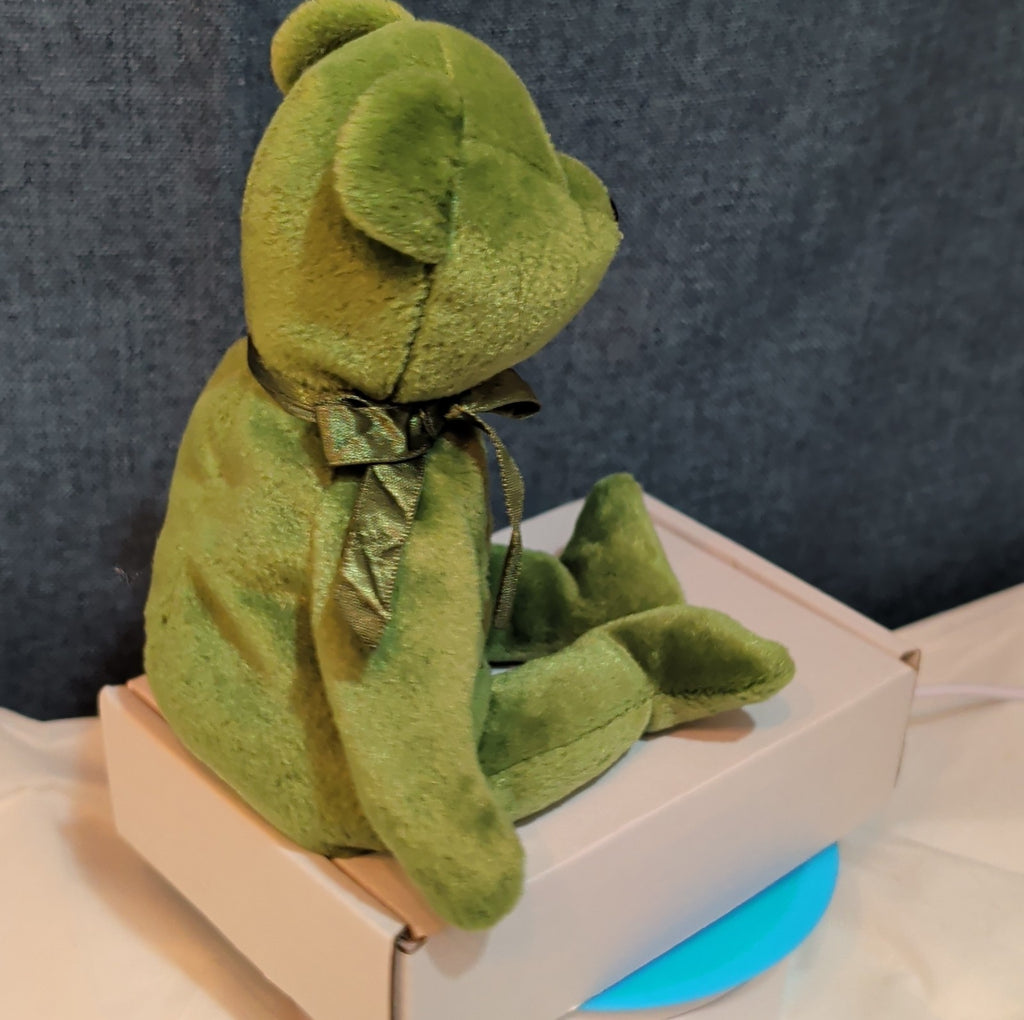 Ty Beanie Baby 2.0 Luckier the Irish Bear Green Shamrock 8" Plush