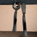 Hampton Silversmiths PORTFOLIO Sugar Spoon & Butter Knife Set | Glossy 208