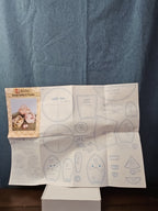 Vintage 1982 Patch Press Pattern 356B| Bunny Basket & Friends