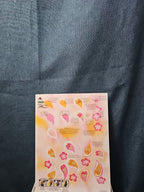 Set of 3 FolkArt One Stroke Painting Worksheet Packs | Flowers #4219 | Reusable