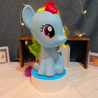 Hasbro My Little Pony Rainbow Dash 9" Glitter Wings Sitting 2018