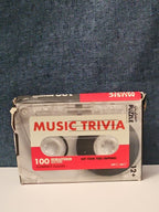 Professor Puzzle Music Trivia Game | Retro Cassette Tape Design | 100 Questions