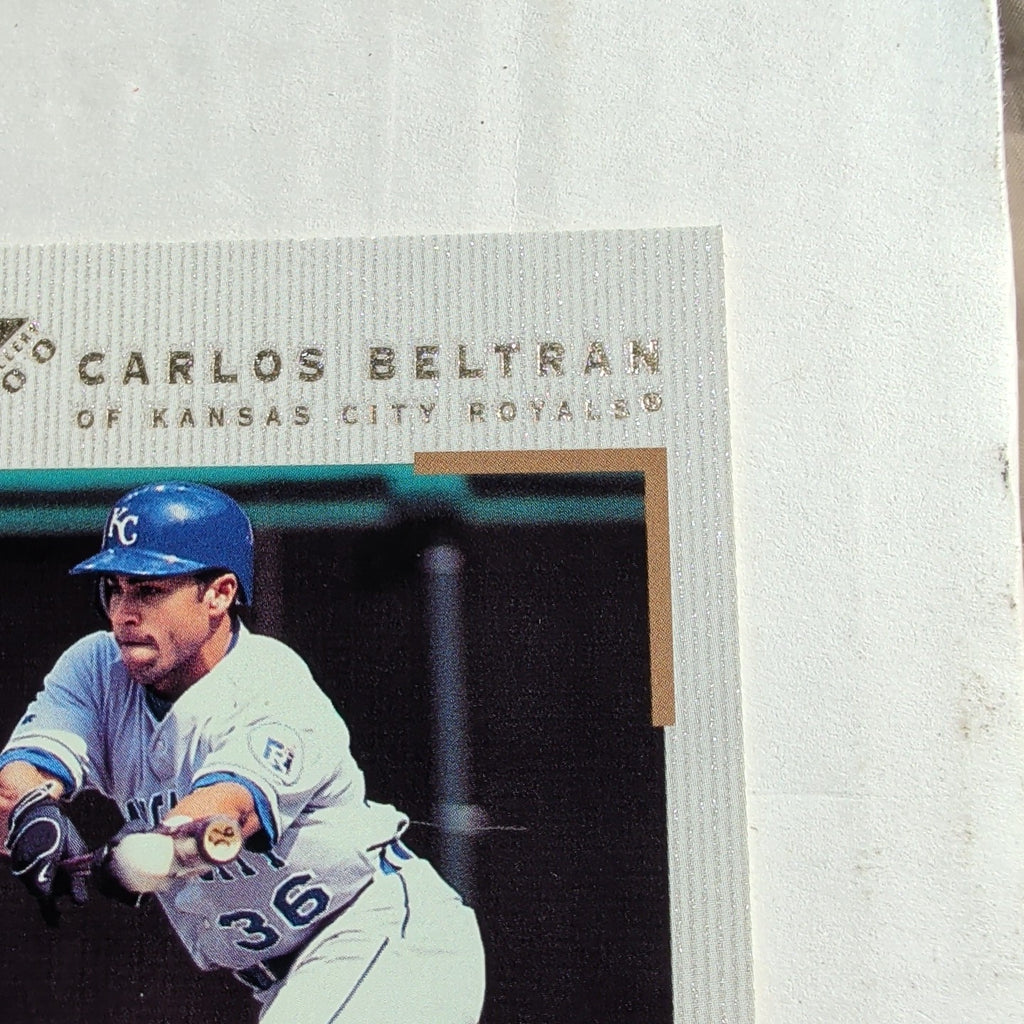 2000 Topps Gallery Carlos Beltran #7 Royals Canvas 1999 ROY HOF Vibe