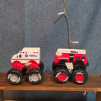 Tonka Metal Movers Monster Firetruck Ambulance Diecast 2021 Lot 2