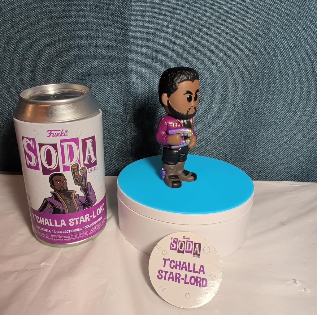Funko Soda T'Challa Star-Lord Marvel What If Vinyl Figure