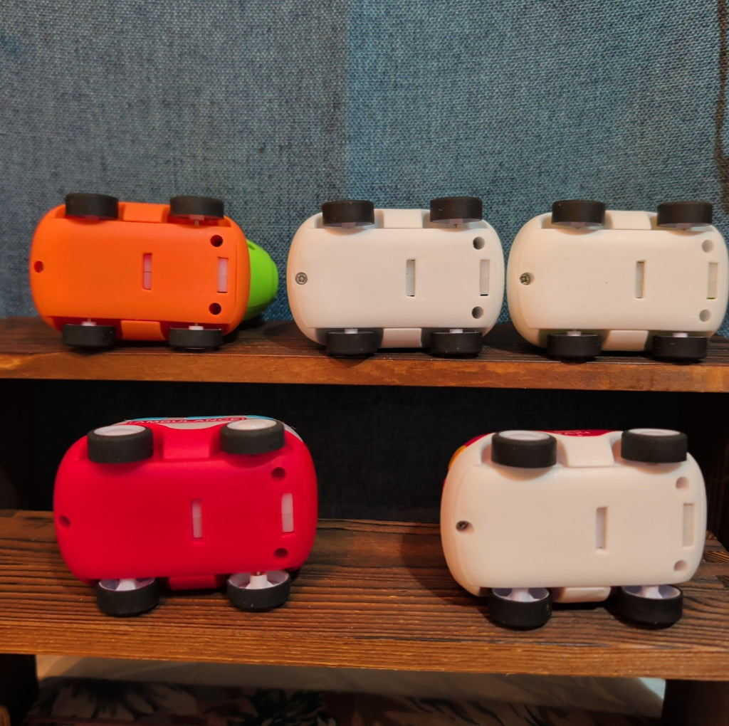 5Pc Pull Back Toy Car Set Toddler Kawaii Push Play