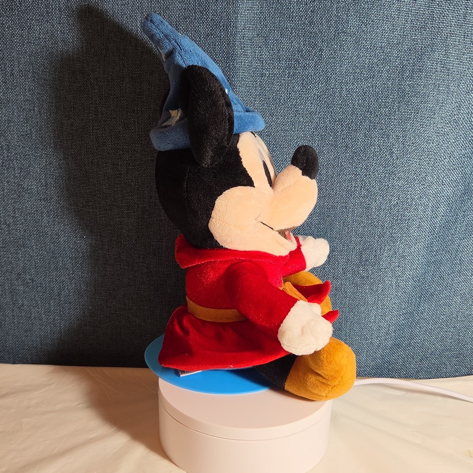 Disney Fantasia Sorcerer Mickey Mouse Plush 12" Theme Park