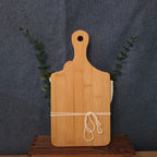 Natural Wood Charcuterie Board 6Pc Farmhouse