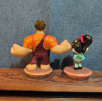 Disney Infinity Wreck It Ralph Vanellope 2 Figure Lot PVC Loose