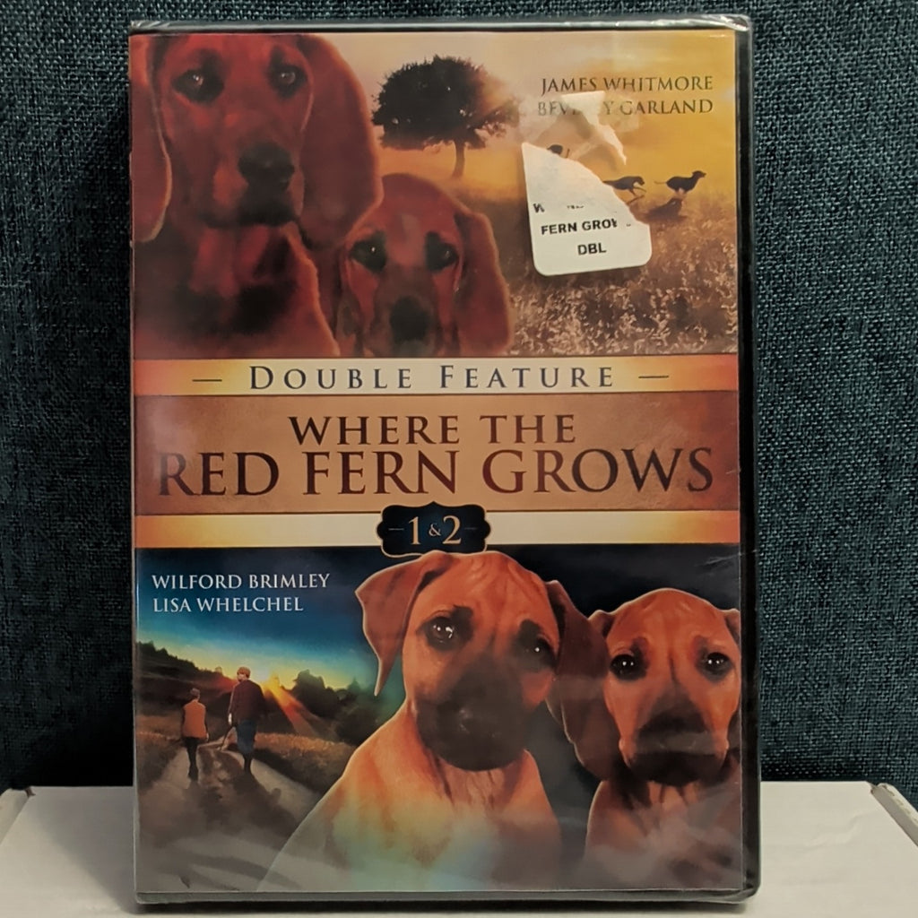 Where the Red Fern Grows 1 & 2 DVD Double Feature NEW SEALED