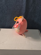 TY Roxie the Fox Squish-A-Boos Mini 3" Clip Plush MWMT with Tag Protector NEW