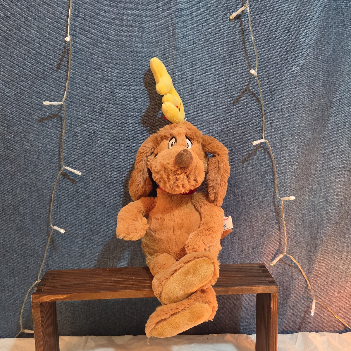 Aurora Dr Seuss Max Dog Grinch Antler Plush