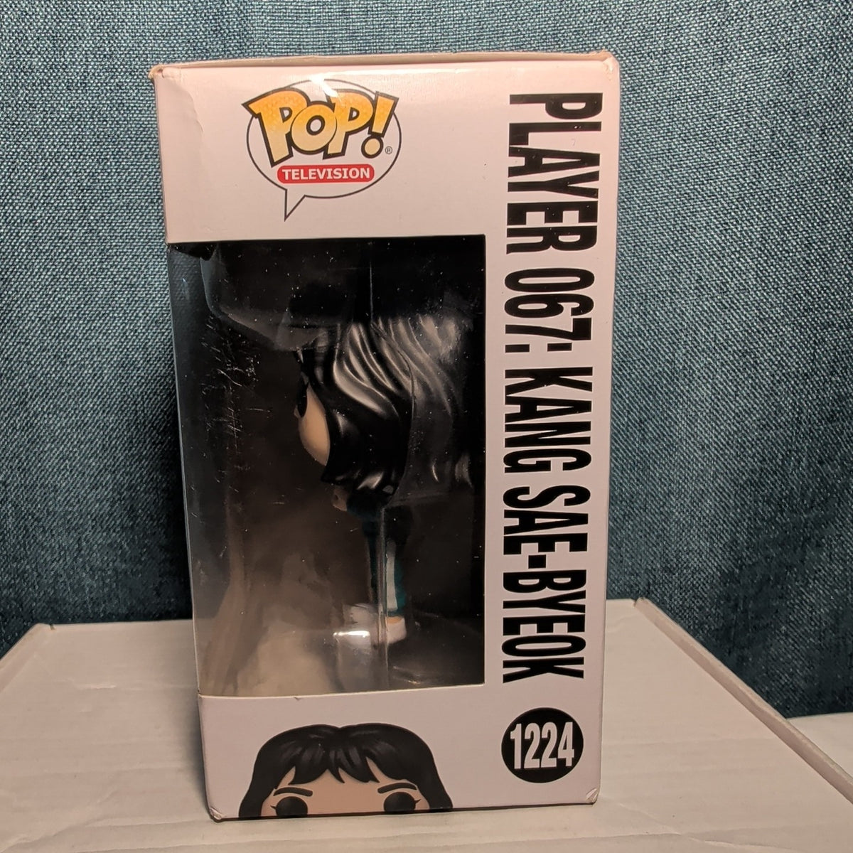Funko Pop Squid Game Player 067 Kang Sae-Byeok 1224 Figure in Box with Protector