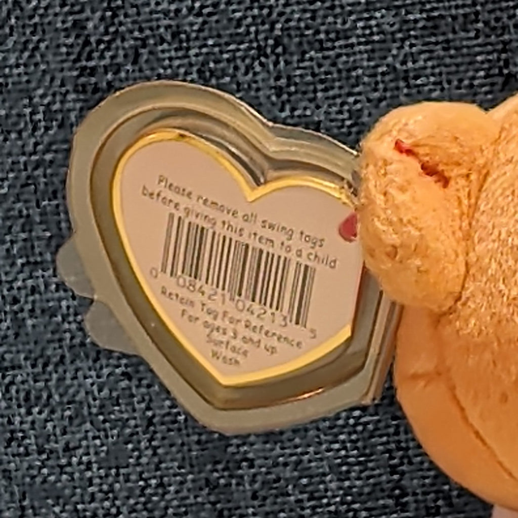 Ty Beanie Baby Hope the Praying Bear 1998 Kneeling Plush Mint Tags Protected