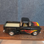 1955 Chevy Stepside Pickup Truck Diecast 1:24 Flames Hot Rod
