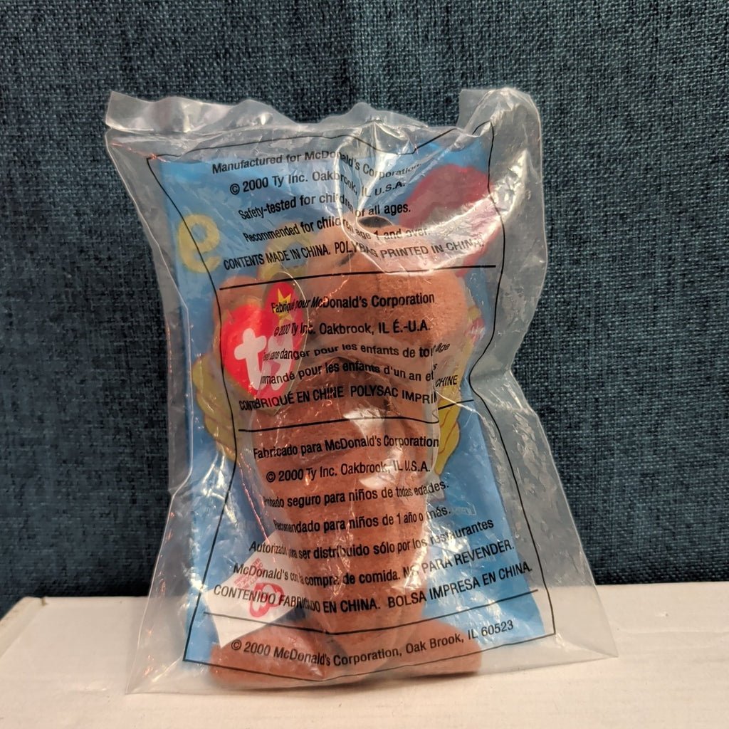 Ty Teenie Beanie Baby Tusk the Walrus #9 McDonald’s 2000 Sealed New Toy Retired
