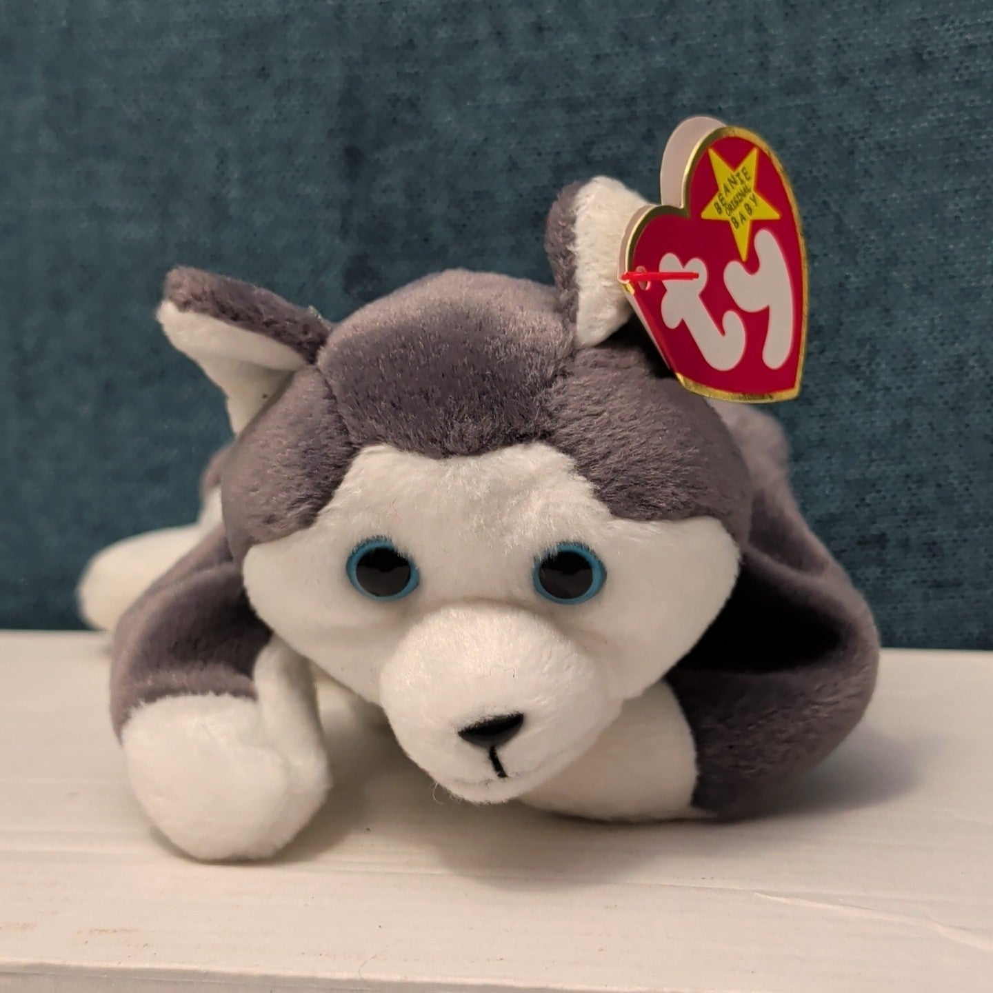 TY Beanie Baby NANOOK Husky Dog 1996 | MWMT Mint Tags | Fareham Hants Star
