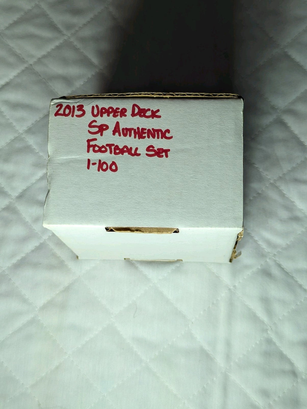 2013 SP Authentic Football COMPLETE BASE SET (1-100) w/ Travis Kelce Rookie RC