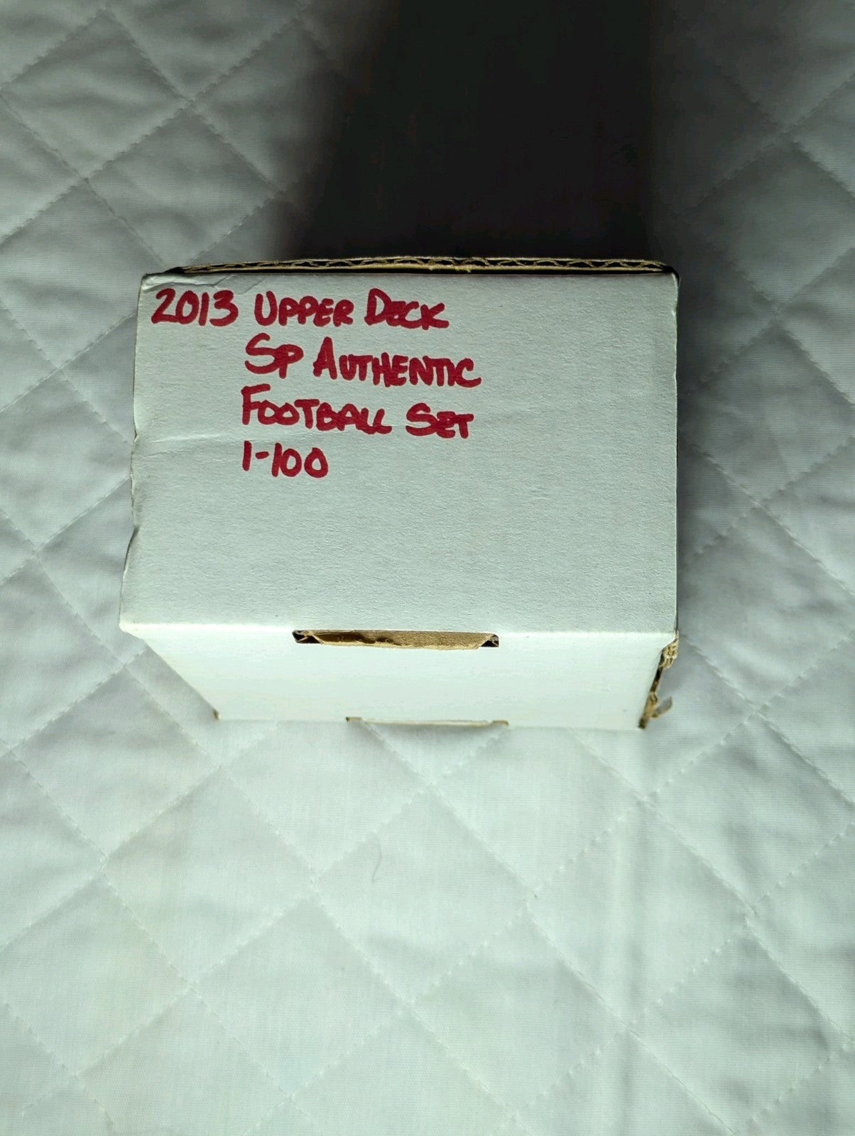 2013 SP Authentic Football COMPLETE BASE SET (1-100) w/ Travis Kelce Rookie RC