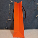 Hermes Small Orange Shopping Bag Authentic Paper Gift Tote Luxury Decor