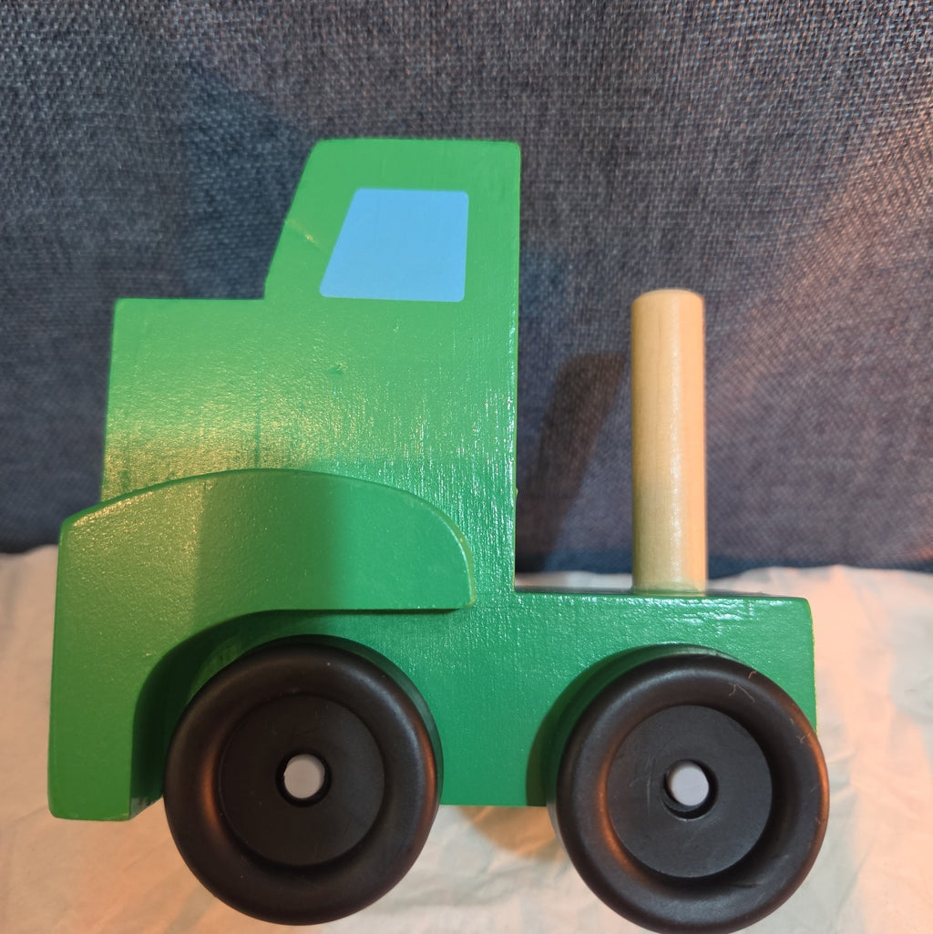 Melissa & Doug Wooden Car Carrier Truck Cab Green Replacement