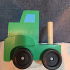 Melissa & Doug Wooden Car Carrier Truck Cab Green Replacement